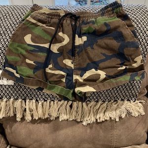 Camouflage Shorts Forever 21 Camo
